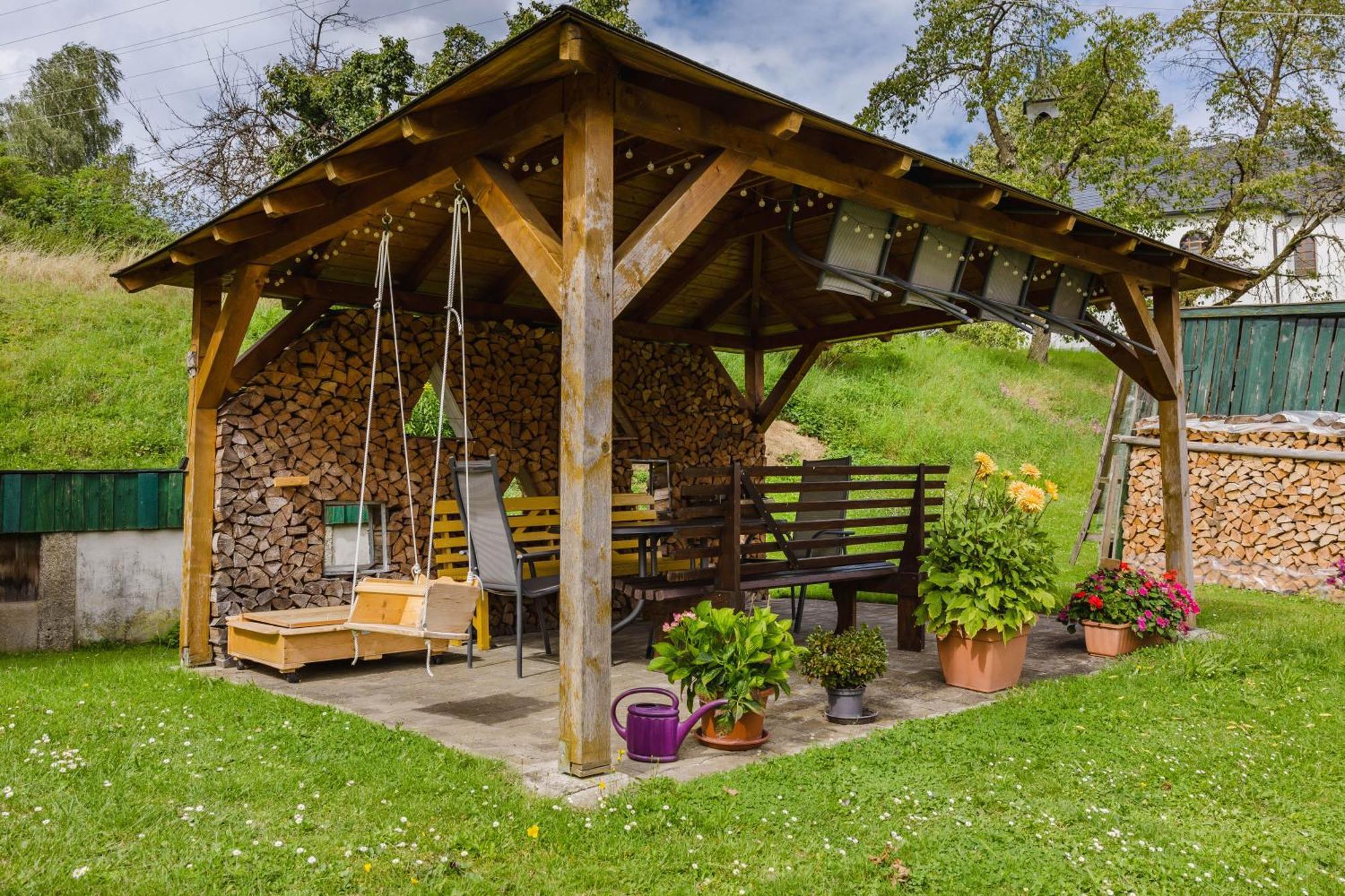 Ferienwohnung Baecher Wiesau Exteriör bild