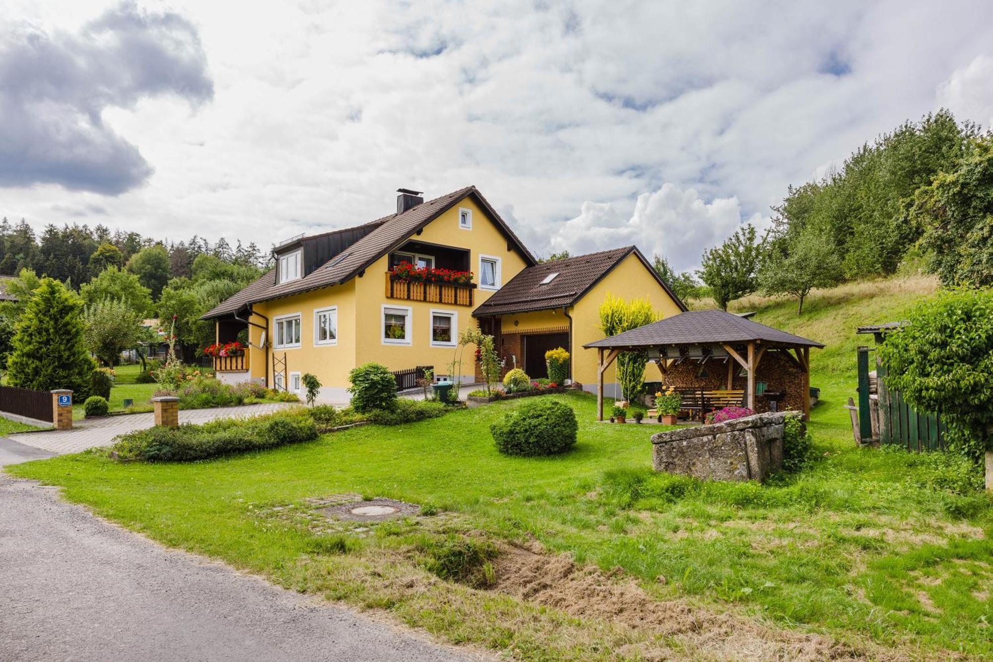 Ferienwohnung Baecher Wiesau Exteriör bild