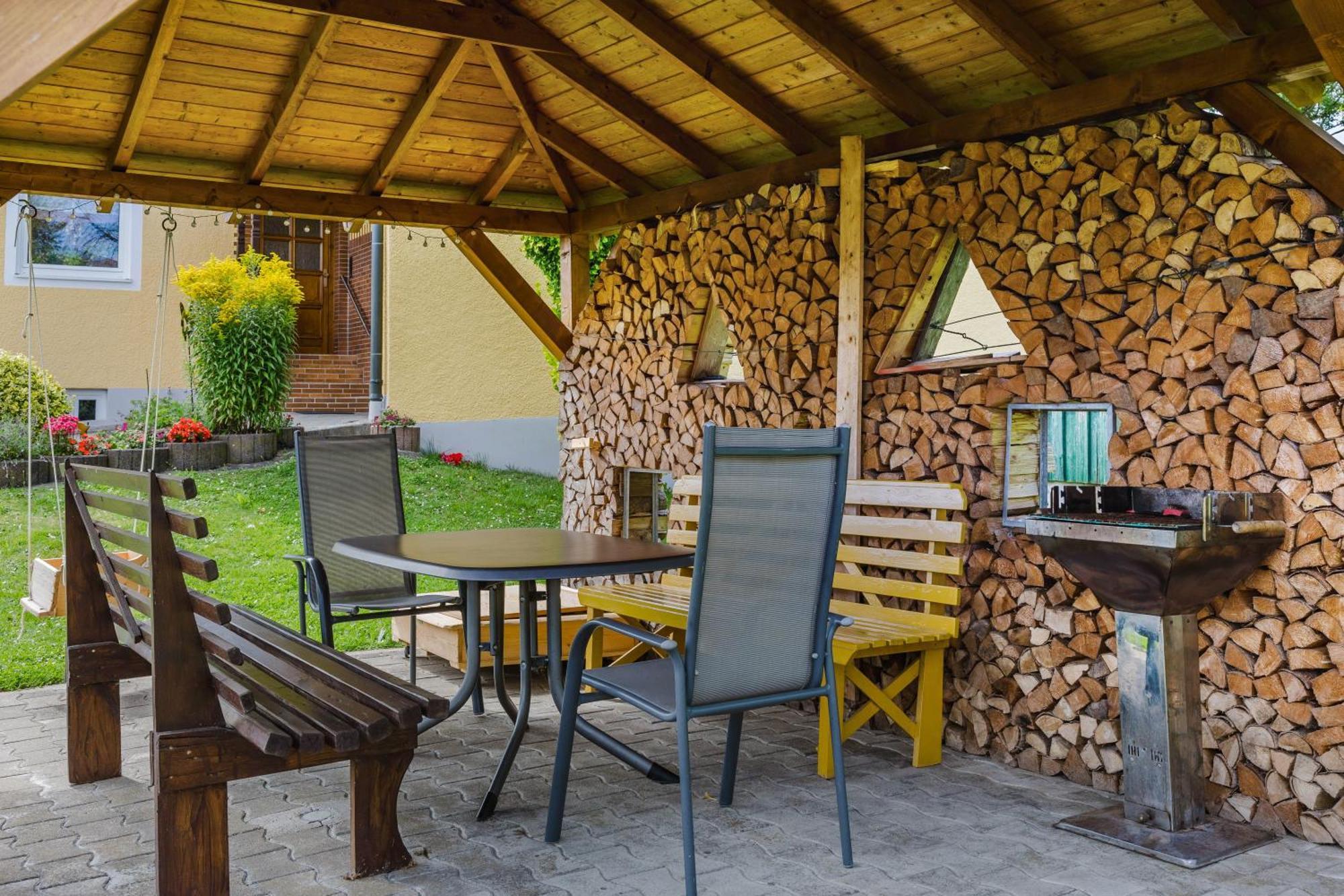 Ferienwohnung Baecher Wiesau Exteriör bild