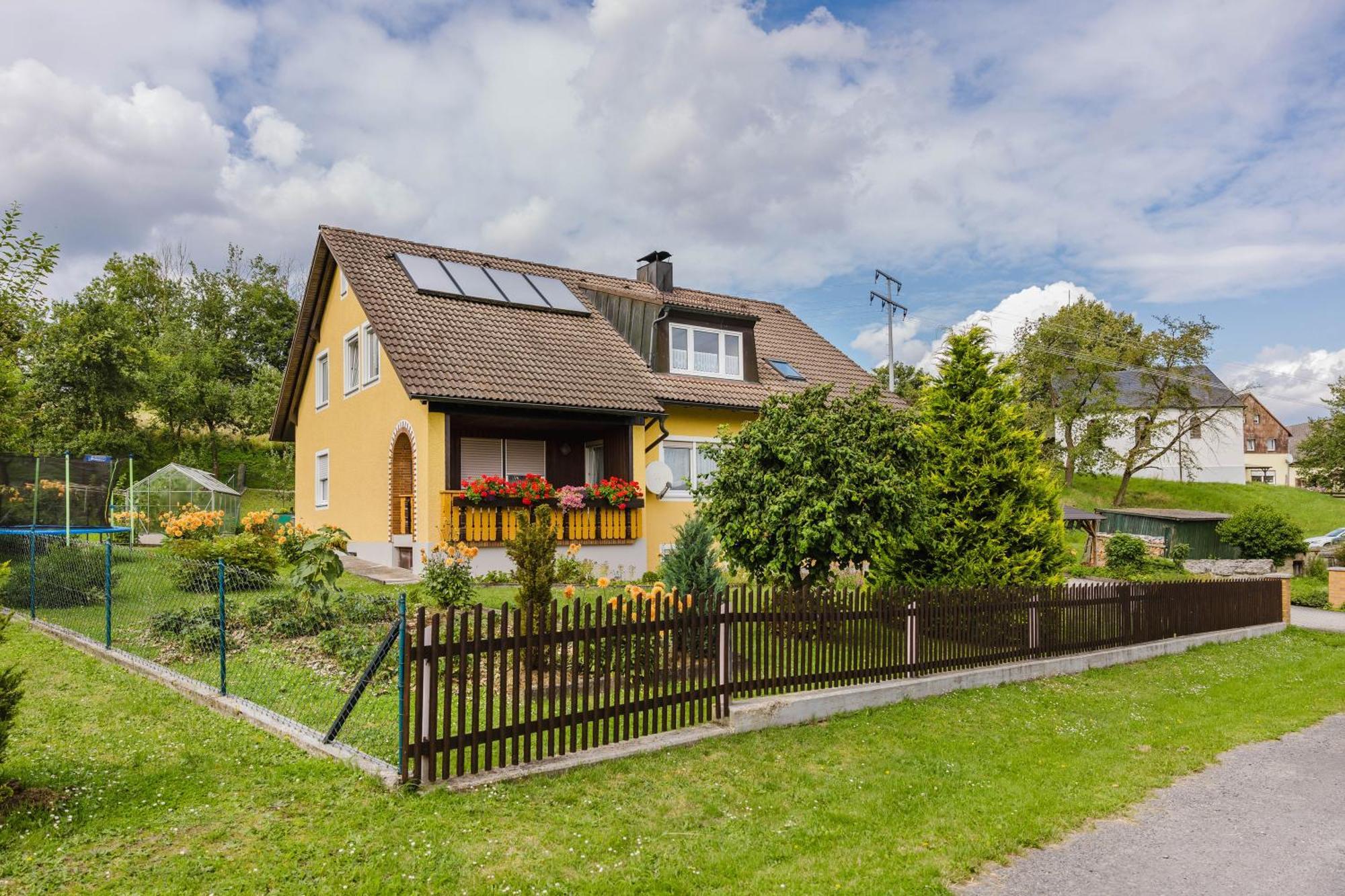 Ferienwohnung Baecher Wiesau Exteriör bild